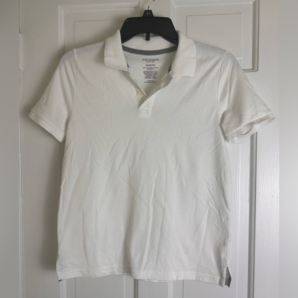 Boy’s Arizona White Polo